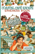 COASTAL CAFE ESCAPE EPHEMERA BOOK - MINI EDITION: For Junk Journals, Scrapbook, Ephemera And More